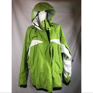 Columbia women’s interchange jacket. Size XL.